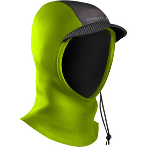 2024 O'Neill Youth Psycho 3mm Hood Dayglo Green 5120