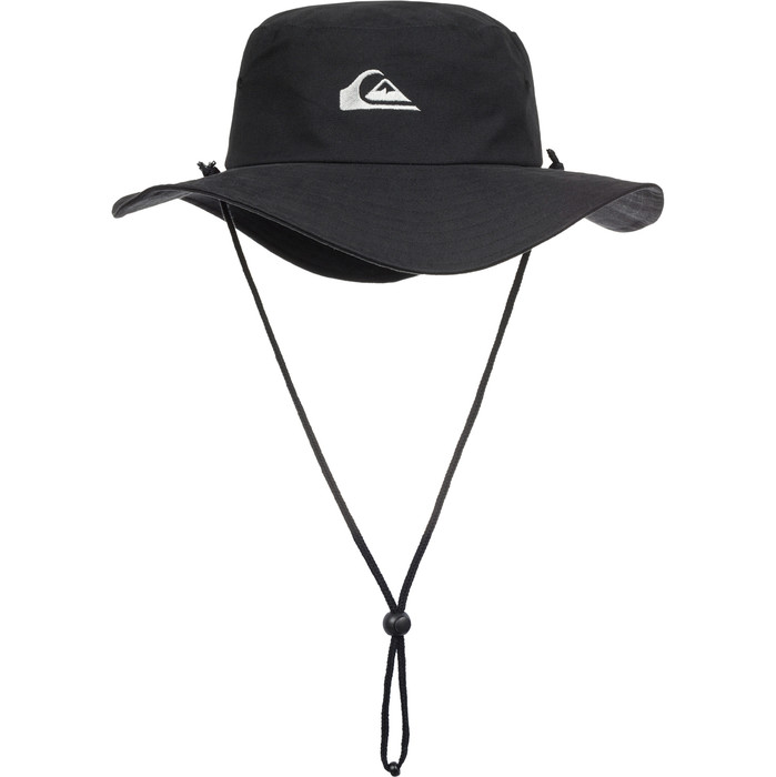 2024 Quiksilver Gorra Bushmaster Bucket Negra AQYHA03314