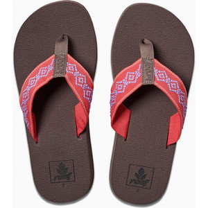 Chanclas Reef Sandy Para Mujer - Nobuck Sintético Y Cuero