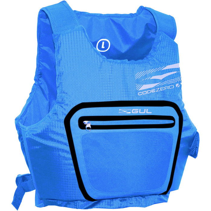 2021 Gul Code Zero Evo 50N Buoyancy Aid GM0379-A9 - Blue