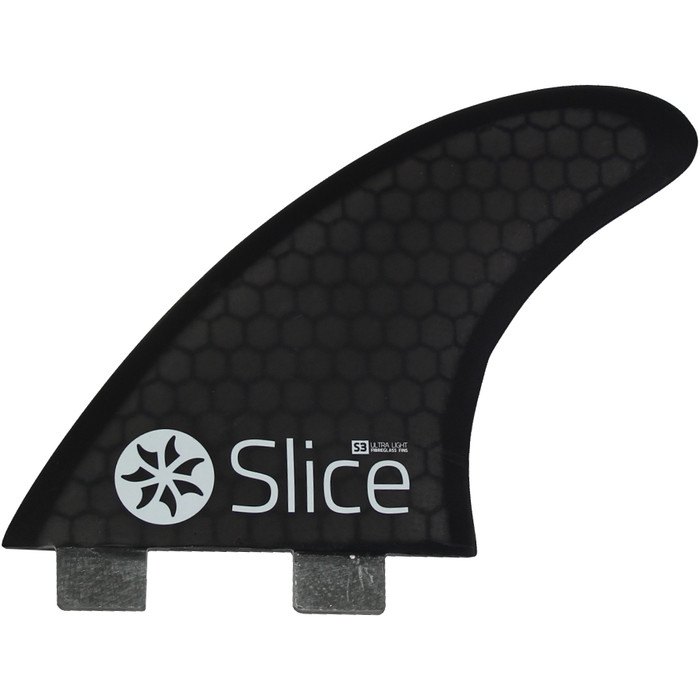 2024 Slice Ultralight Hex Core S3 Fcs Compatible Aletas Surfboard Sli-01 - Negro