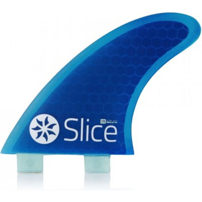 2024 Slice Aletas Ultralight Hex Core S7 FCS Compatible Surfboard SLI-03 - Blue