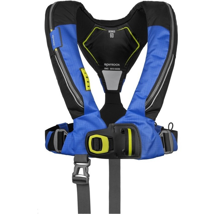 2024 Spinlock Deckvest 6D 170N Lifejacket DWLJH - Blue