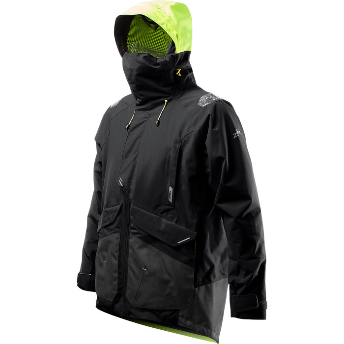 Zhik De Navegacin 2024 Zhik Apex Offshore Para Hombre Jkt0450 - Negro Antracita