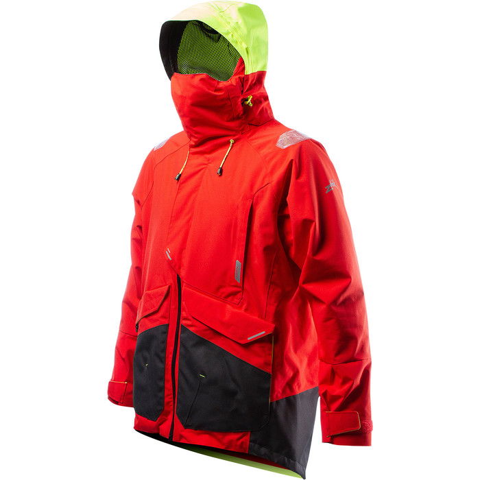 2024 Zhik Mens Apex Offshore Sailing Jacket JKT0450 Fire Red