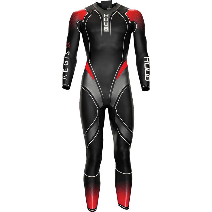 2023 Huub Mens Aegis X Wetsuit AEGX35 - Red