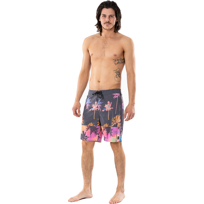 2021 Rip Curl Hombres Mirage Mason Backyards 19 "boardshorts Cbopz9 - Negro