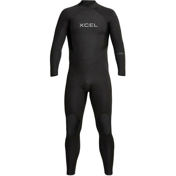 2024 Xcel Mens Axis 3/2mm Back Zip Wetsuit MN32AXG0 - Black