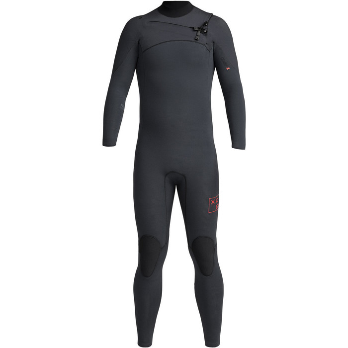 2024 Xcel Mens Comp X 3/2mm Chest Zip Wetsuit MN32C2C9 - Black