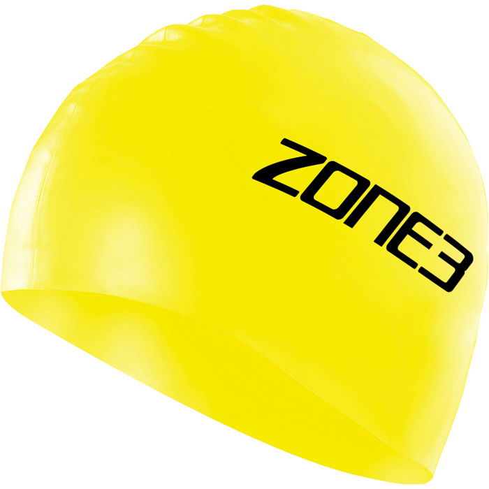 2024 Zone3 Gorro Silicona Sa18scap - Amarillo Alta Visibilidad