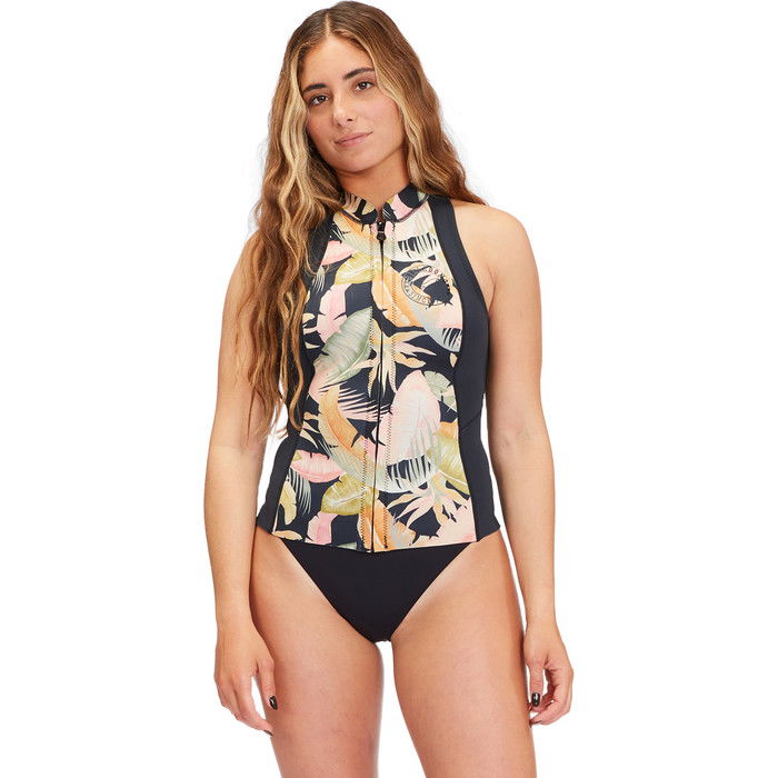 2022 Billabong Mujeres Salty Daze 1mm Chaleco De Neopreno F41f18 - Jungle Night