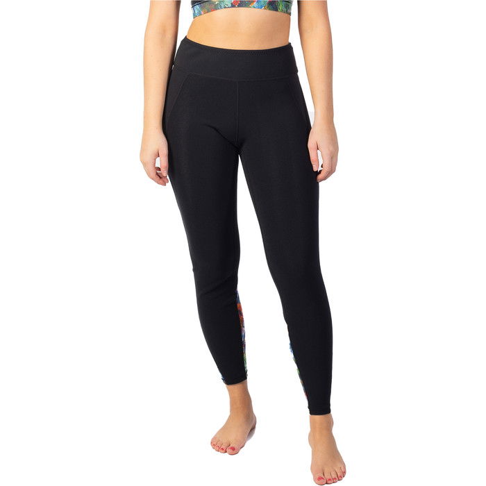 2024 Gul Leggings Luna7 Sup Para Mujer La8301-c1 - Negro / Jungla