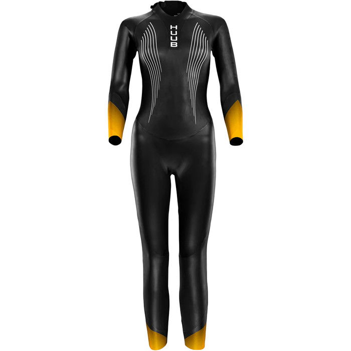 2024 Huub Mujer Alta Thermal Neopreno ALTTHER33W - Black / Orange