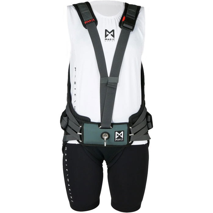 2023 Magic Marine Unisex Auerlian Harness MMUAH - Black