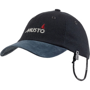 2024 Musto Evo Gorra Negra Original Crew - Negro