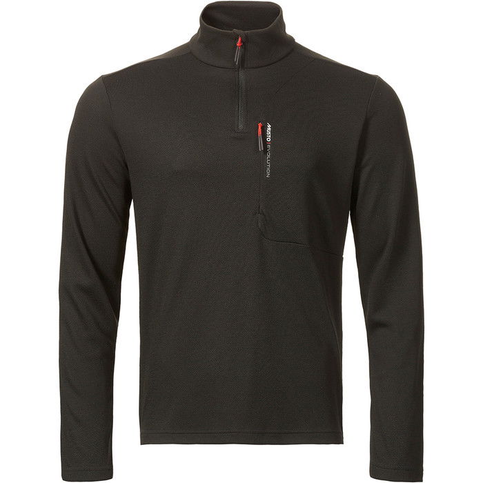 2023 Musto De Hombre Evolution 1/2 Cremallera 82419 - Negro