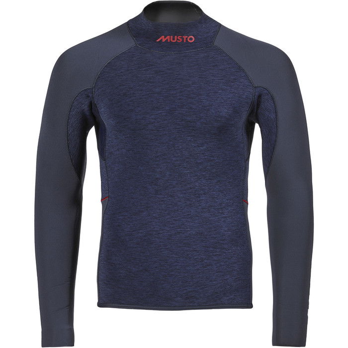 2024 Musto Hombres Flexlite Alumin 3.0 Manga Larga 3mm Neoprene Top 82073 - Midnight Marl