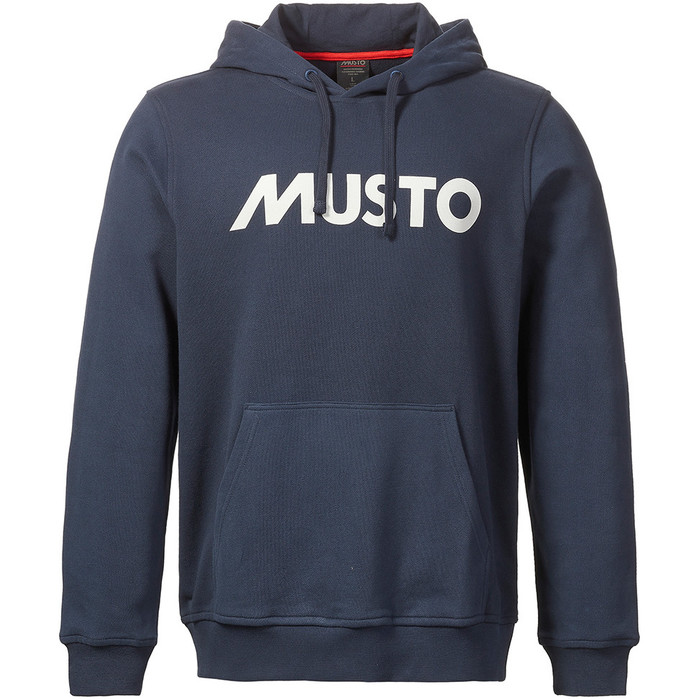 2024 Musto Sudadera Con Capucha Y Logotipo Para Hombre 82446 - Navy