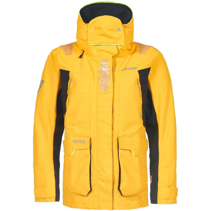 2023 Musto Para Mujer Br2 Chaqueta De Vela Offshore 2.0 82085 - Oro