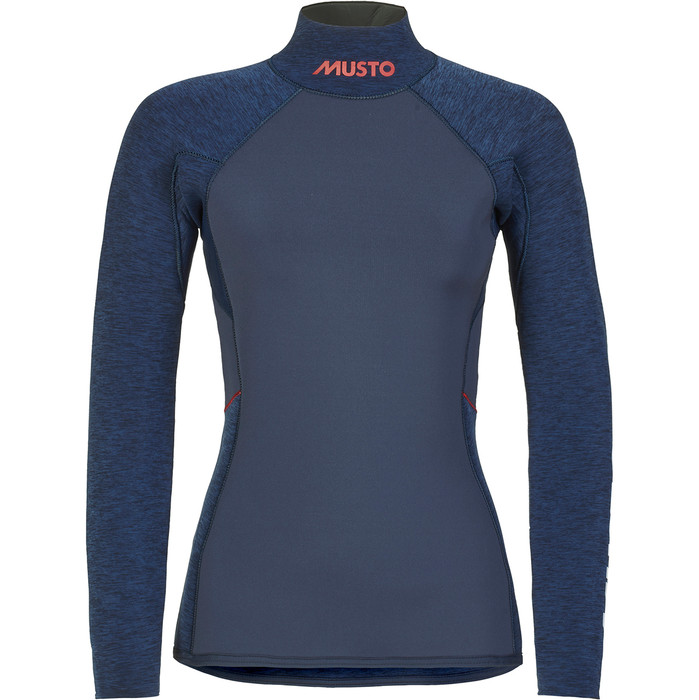 Camiseta De Manga Larga 2024 Musto Flexlite Alumin 3.0 Para Mujer 82083 - Medianoche Marga