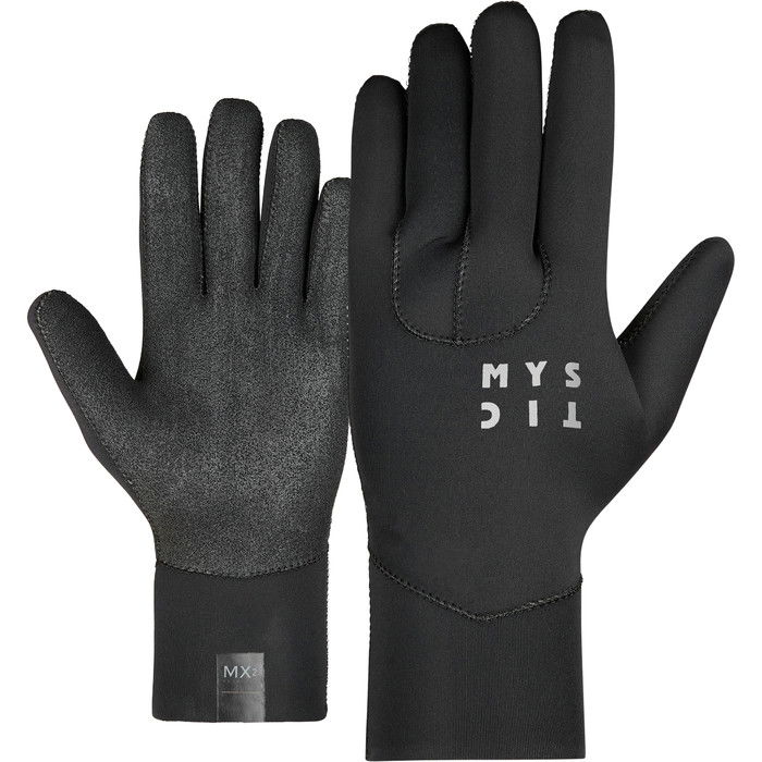 2024 Mystic Facilidad 2mm Guantes 5 Dedos 35015.230029 - Negro