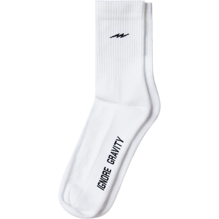 2022 Mystic Unisex Lowe Socks 35108220199 - White