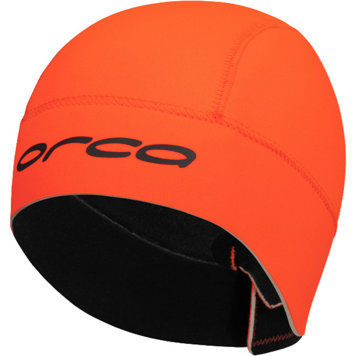 2024 Orca Natación En Aguas Abiertas 2.5mm Gorro De Neopreno GVBA4854 - Hi-Vis Naranja