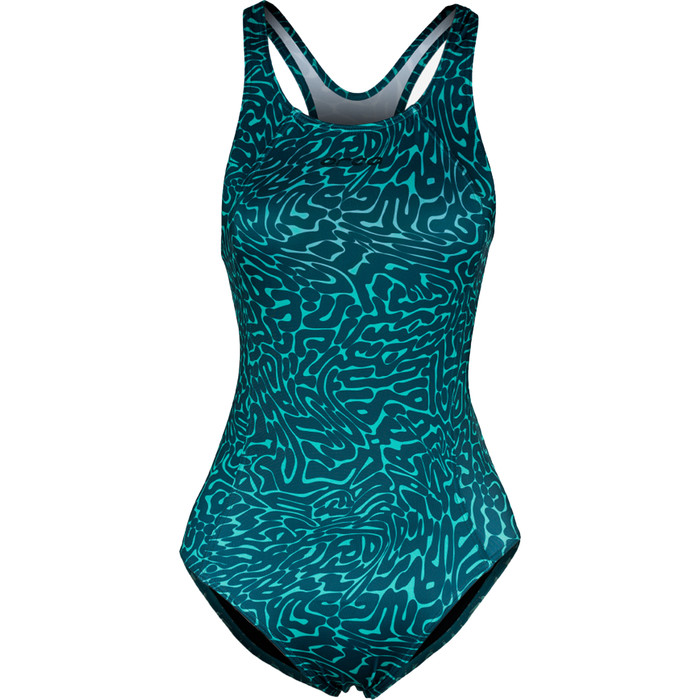 2022 Orca Womens Core One-Piece MS51TT35 - Green Diploria