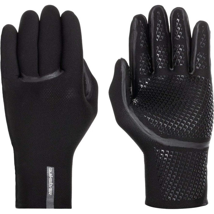 2023 Quiksilver Junior Marathon Sessions 3mm Guantes De Neopreno Eqbhn03037 - Negro