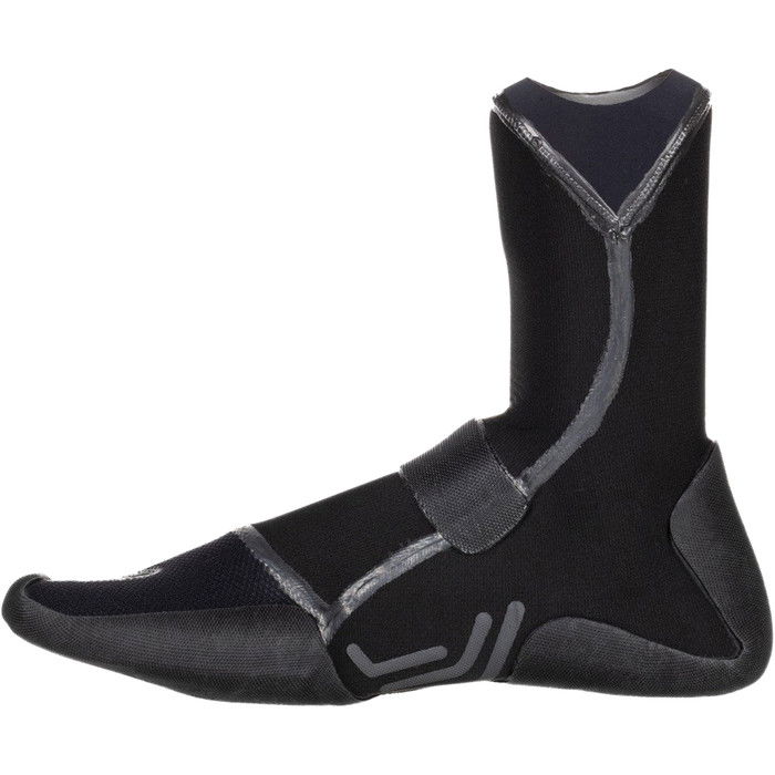 2024 Quiksilver Marathon Sesiones 3mm GBS Botas De Neopreno Con Puntera Abierta EQYWW03070 - Black