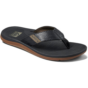 2024 Reef Mens Santa Ana Flip Flops CI4650 - Black