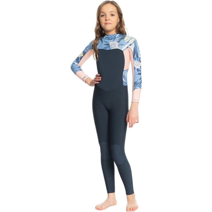 2024 Roxy Chicas Swell Series 4/3mm Back Zip Neopreno ERGW103057 - Allure