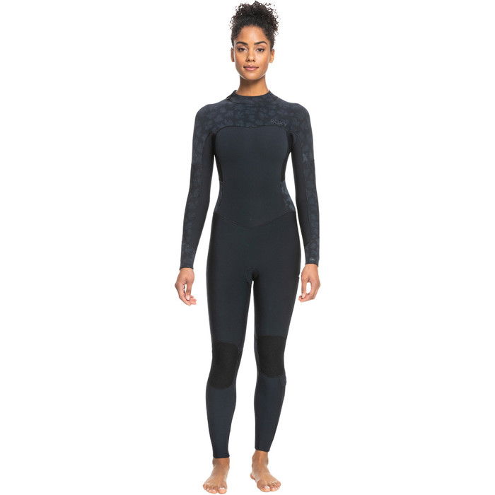 2024 Roxy Womens Swell Series 5/4/3mm Back Zip Wetsuit ERJW103127 - Black