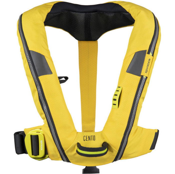 2024 Spinlock Arns Chaleco Salvavidas Junior Deckvest Cento 100n Dw-cen / Asy - Amarillo