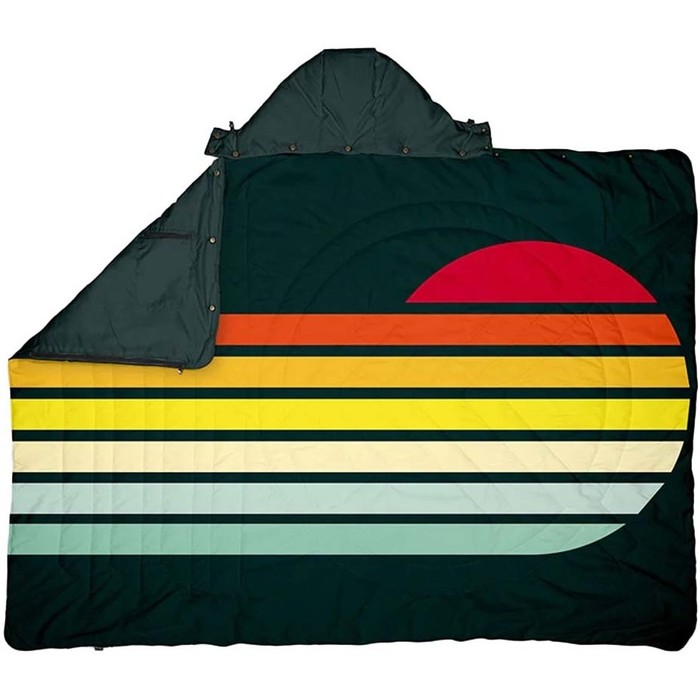 2023 Voited Recycled Ripstop Travel Blanket V21UN03BLPBT - Sun Rays