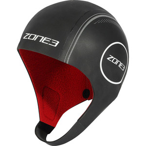 Zone3 Tech Black 2024 Heat- Gorro De Neopreno NA21UHTC116 - / Plata / Rojo