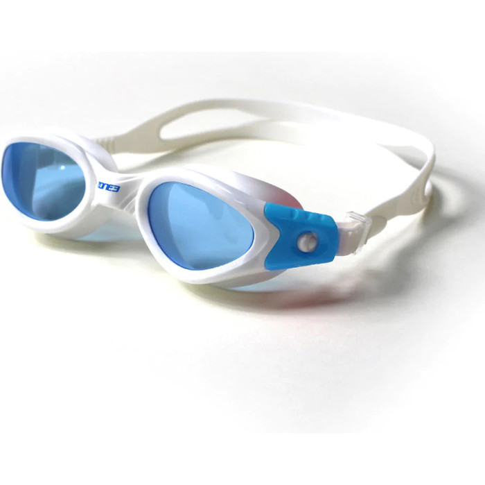 2024 Zone3 Apollo Gafas De Natacin Sa19gogap106 - Blanco / Azul