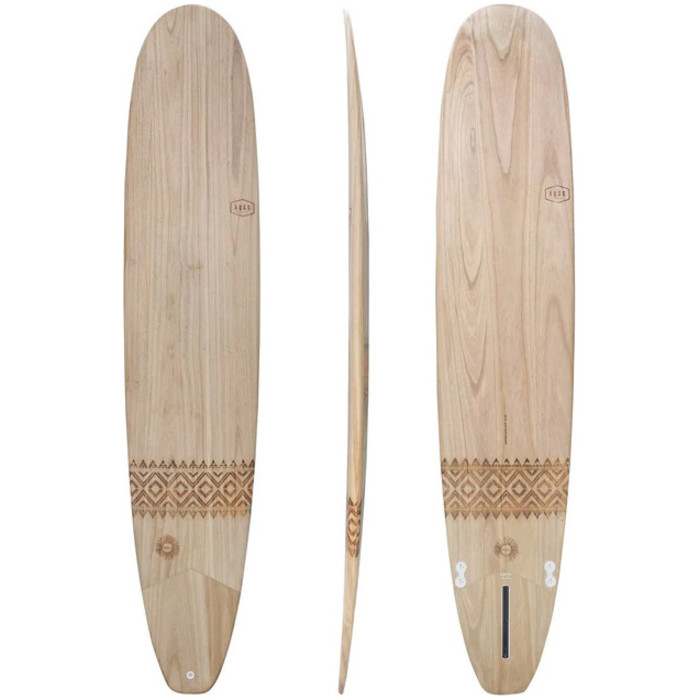 2024 AQSS Soulstice Eco-Tech Longboard 140075 - Wood