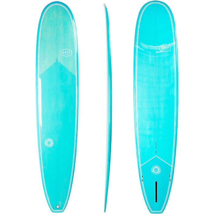 2024 AQSS Soulstice Longboard De 9 Pies 125196 - Blue