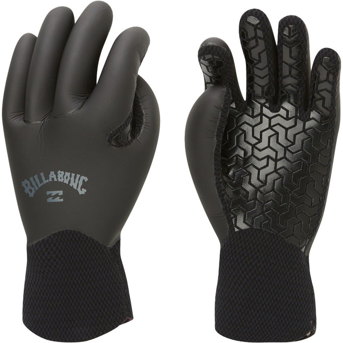 2024 Billabong Furnace 3mm Wetsuit Gloves ABYHN00105 - Black