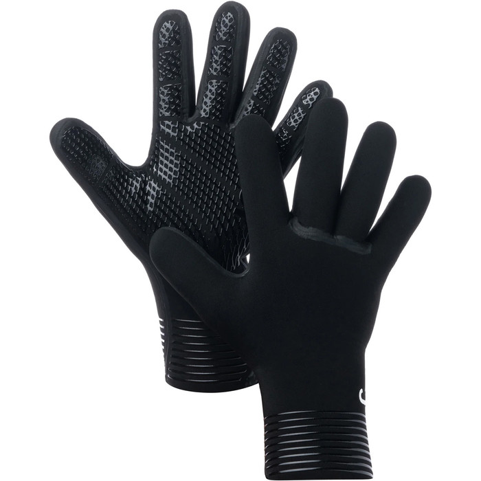 2024 C- Skins Con Cable 5mm Guantes De Neopreno C-GLWI5 - Black