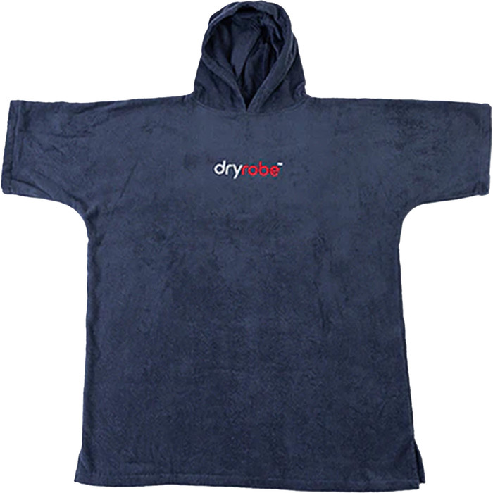 2024 Dryrobe Toalla Con Capucha De Algodn Orgnico Cambio Robe V3 DOCTV3 - Navy / Blue