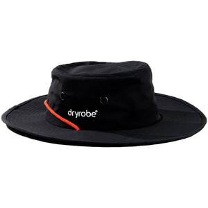 2023 Dryrobe Sombrero de ala de secado rpido QDBRIMHAT - Negro