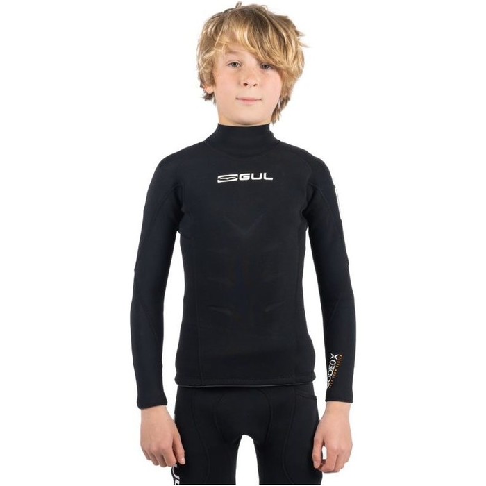 2024 Gul Junior Code Zero 2mm Thermotop AC0115/C2 - Black