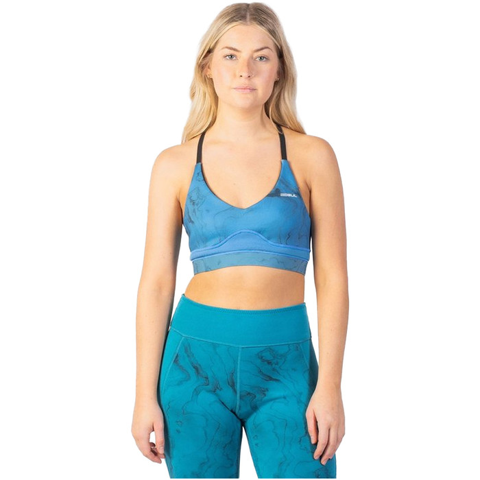 2024 Gul Womens Luna7 SUP Bra LA0303-C1 - Marbel / Teal