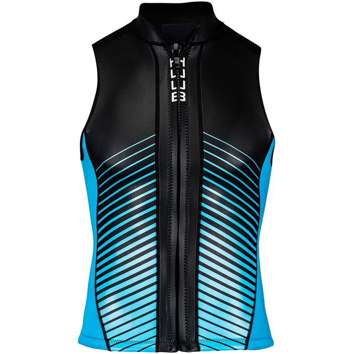 2024 Huub Mens Aluna Sup & Swim Neoprene Top Alunavest - Negro / Azul