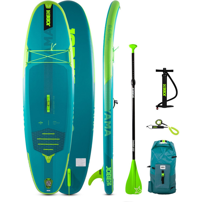 2023 Jobe Aero Yama 8'6 Kids Stand Up Paddle Board Package - Board, Bag, Pump, Paddle & Leash