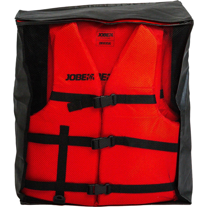 2024 Jobe Universal 4 Life Vests Package 244823009 - Red