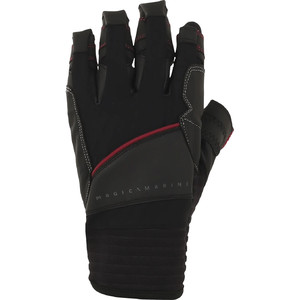 2023 Magic Marine Junior Racing Gloves Full Flexiable Gloves MM041009 - Black