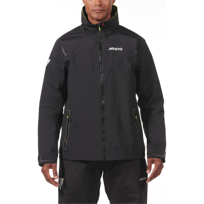 2024 Musto Hombre Br1 Chaqueta De Vela Solent 82400 - Negro